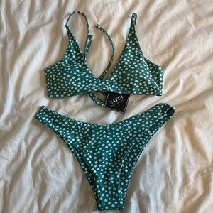 Zaful green bikini
